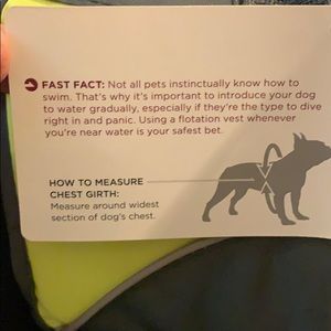 good2go dog flotation vest